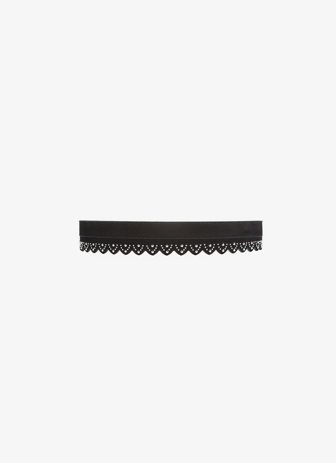 BELT SUEDE BLACK ALAÏA BLACK  BELT SUEDE BLACK